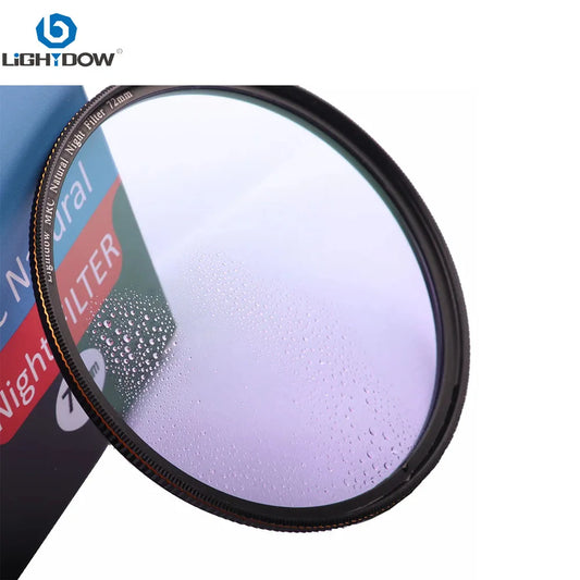 Lightdow Light Pollution Filter 49mm 52mm 58mm 62mm 67mm 72mm 77mm 82mm