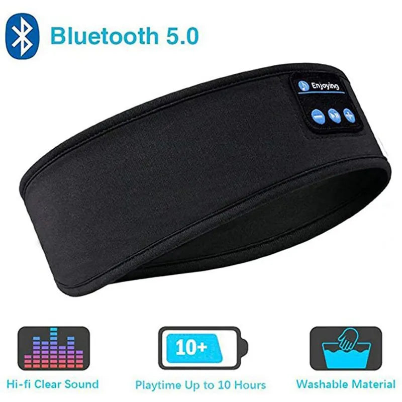 Wireless Bluetooth Sleeping Headphones black