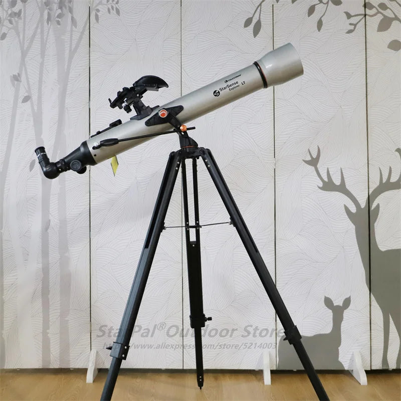 Celestron StarSense Explorer LT 80AZ Smartphone App-Enabled Refractor Telescope
