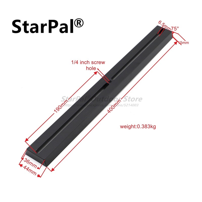 Universal 400mm Dovetail Mounting Plate