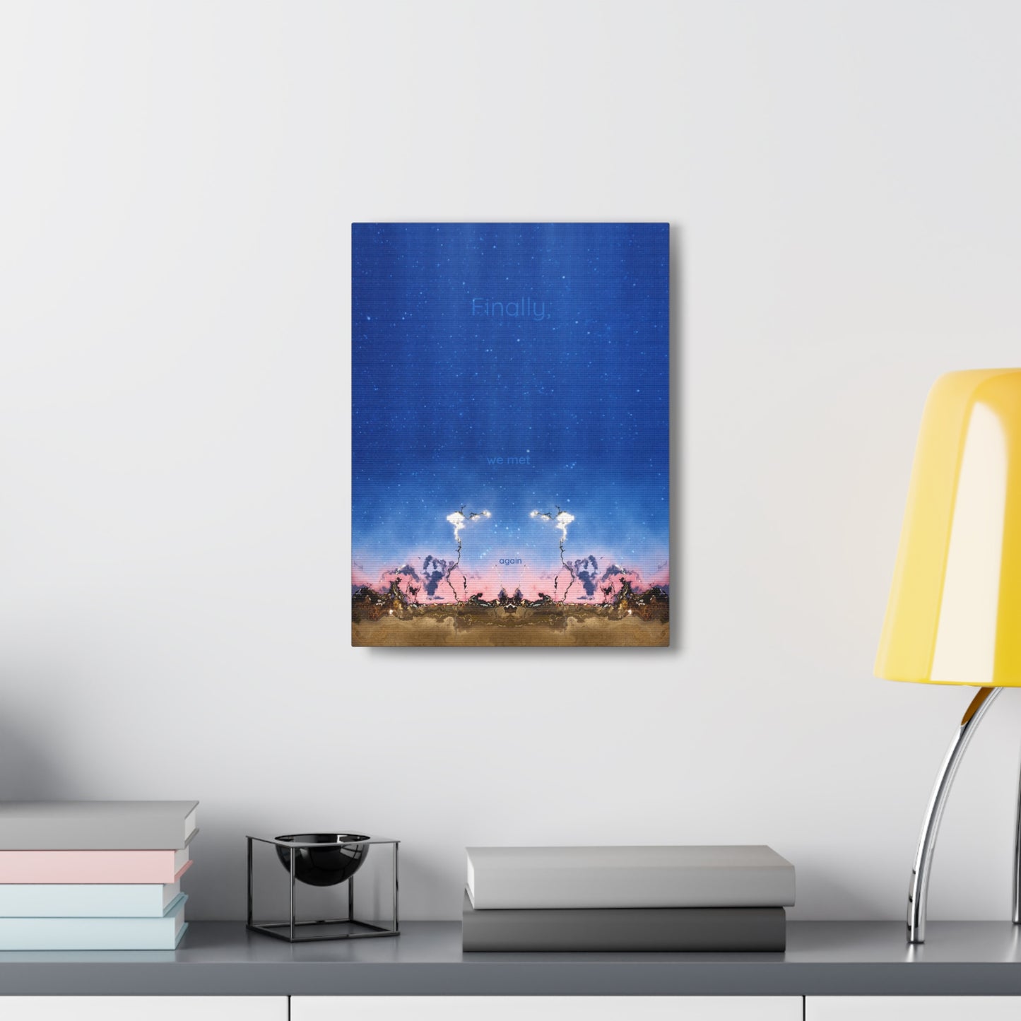Finally We Met Again Canvas