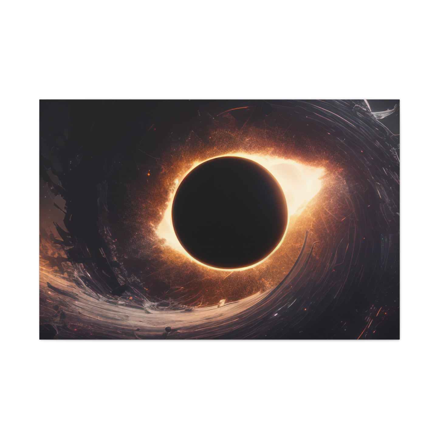 Black Hole Canvas