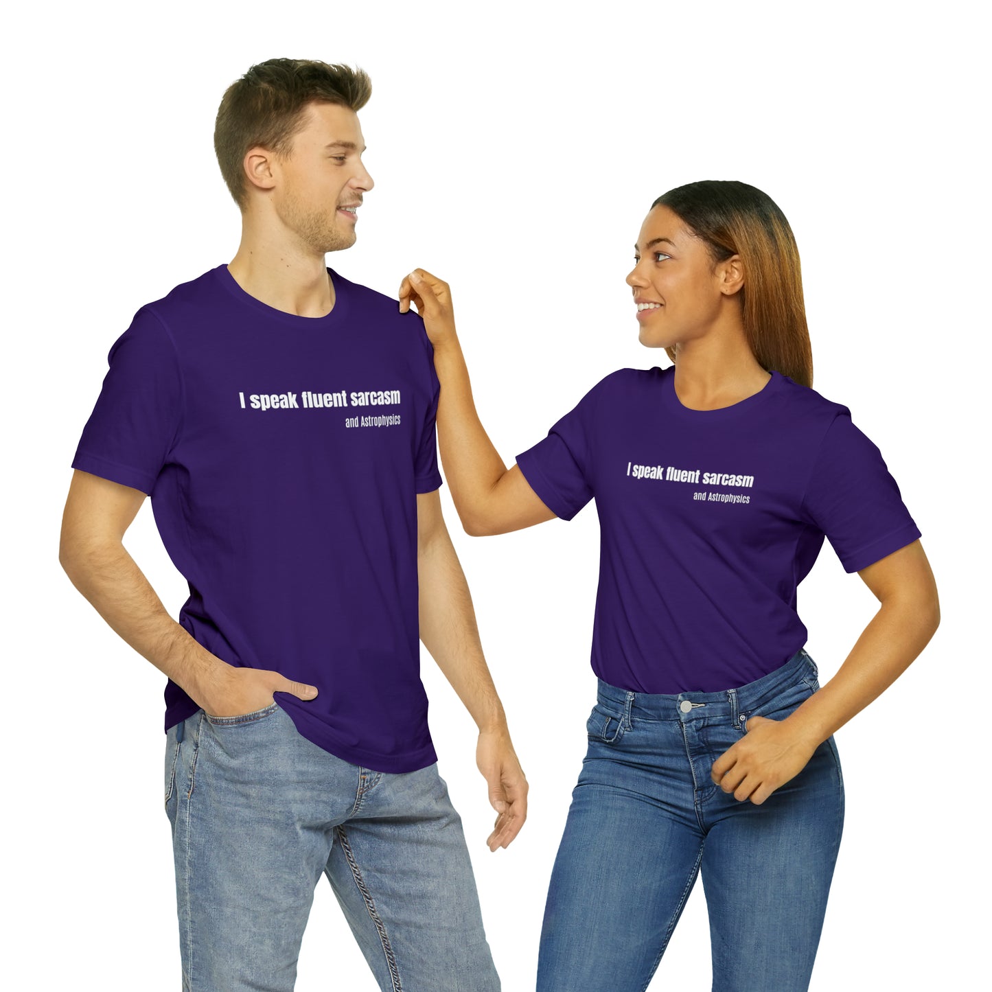 Funny Space Shirt - I Speak Sarcasm