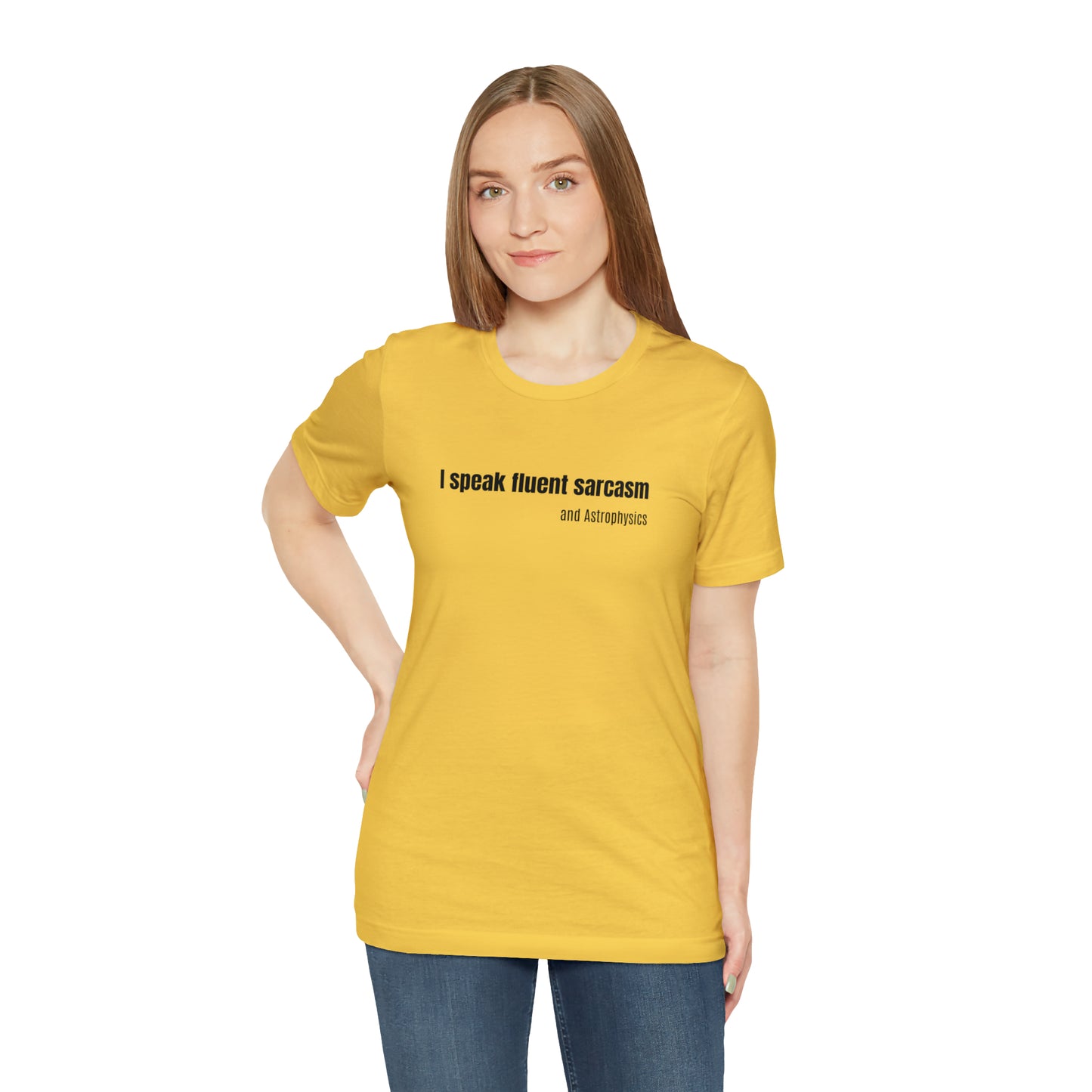 Funny Space Shirt - I Speak Sarcasm