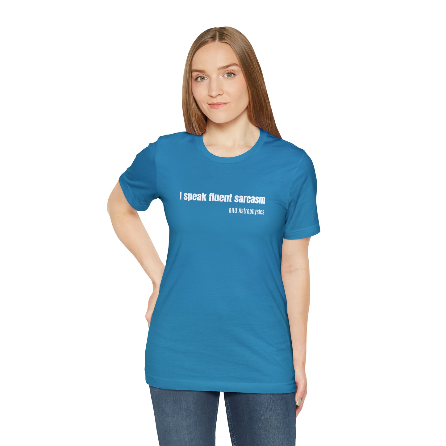 Funny Space Shirt - I Speak Sarcasm