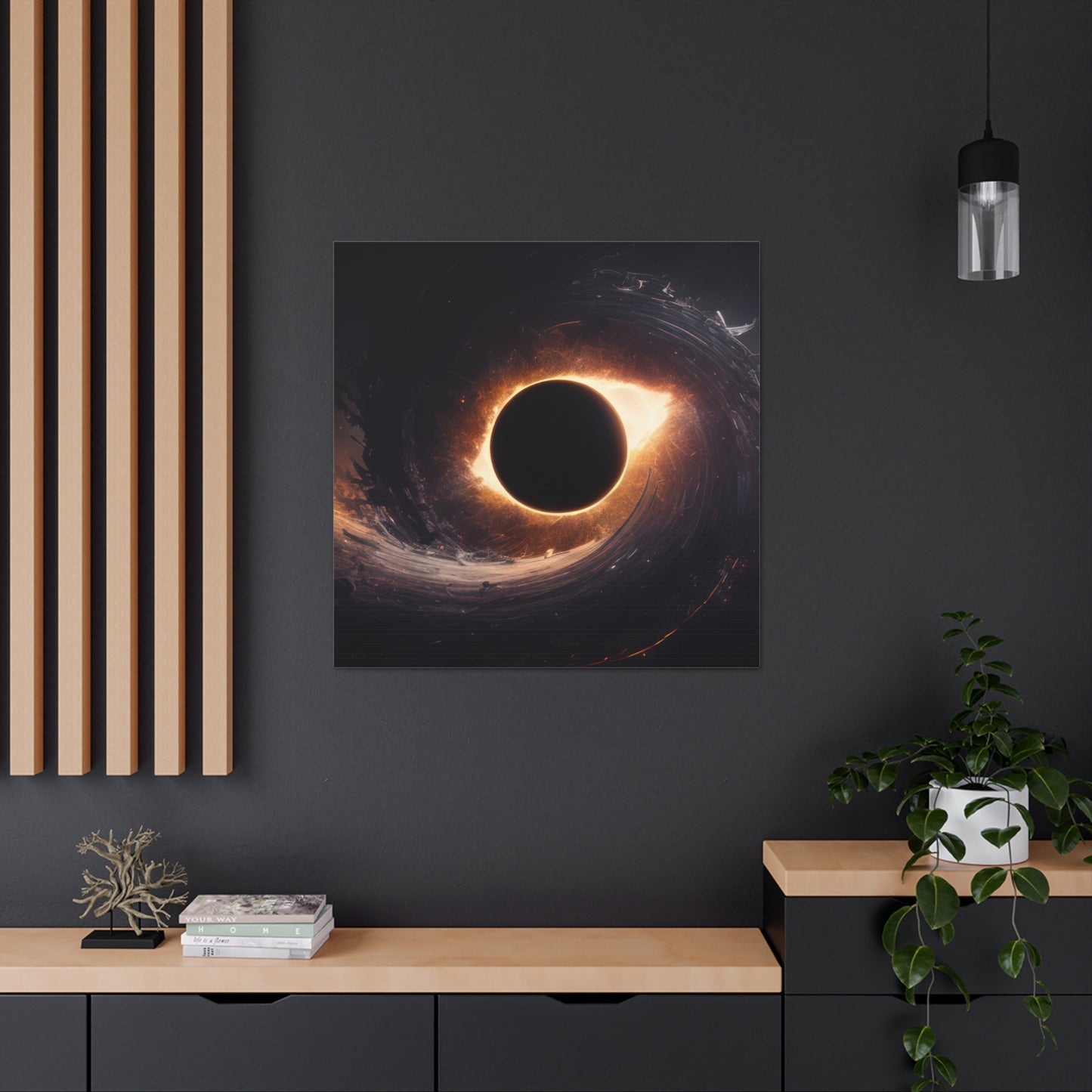 Black Hole Canvas