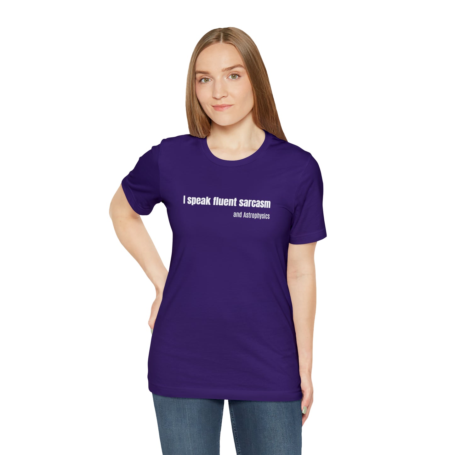 Funny Space Shirt - I Speak Sarcasm