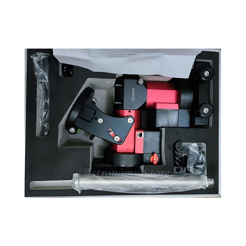 iOptron CEM40ECA Mount Head with iPolar and Hard Case (With protective box)