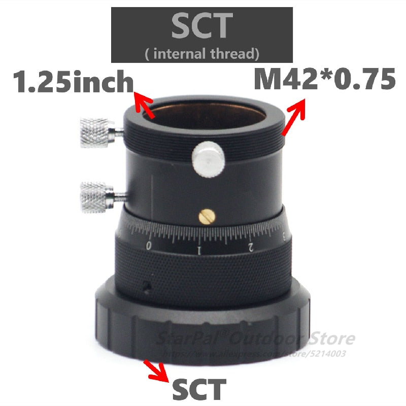 Double Helical Focuser 1.25" SCT Female Thread