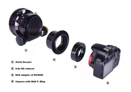 Sharpstar RC2508 Reducer 0.8x