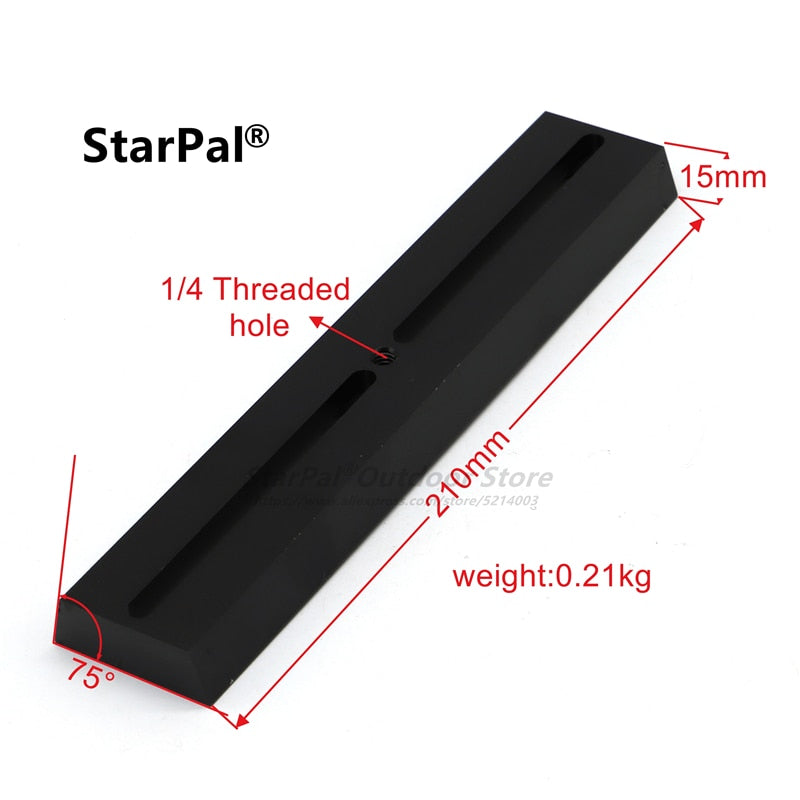 Universal 100mm 120mm 210mm 300mm 400mm Dovetail Mounting Plate