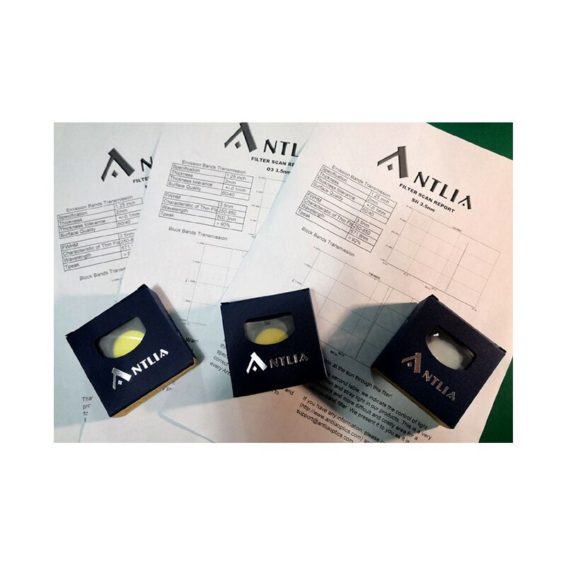 Antlia 3nm Narrowband H-Alpha (Ha)/ Sulfur II (SII) /Oxygen III (OIII)Pro Filter-1.25" Mounted