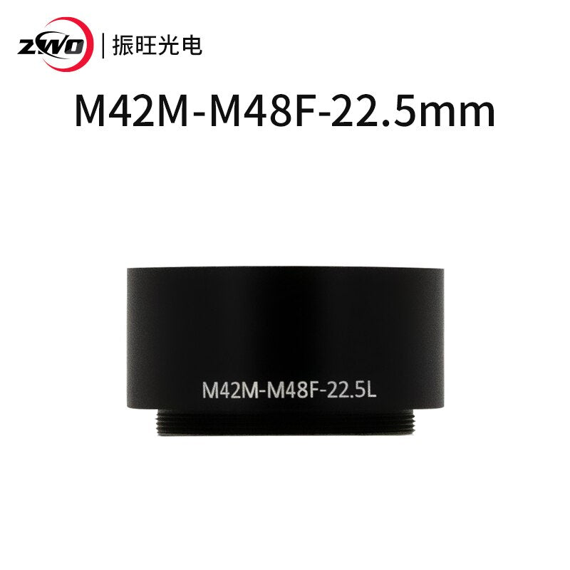 ZWO Thread M42M-M48F Extension Tube Adapter Ring 22.5mm