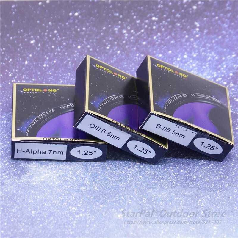 OPTOLONG S-II H-Alpha O-III 1.25" / 2" SHO Filter