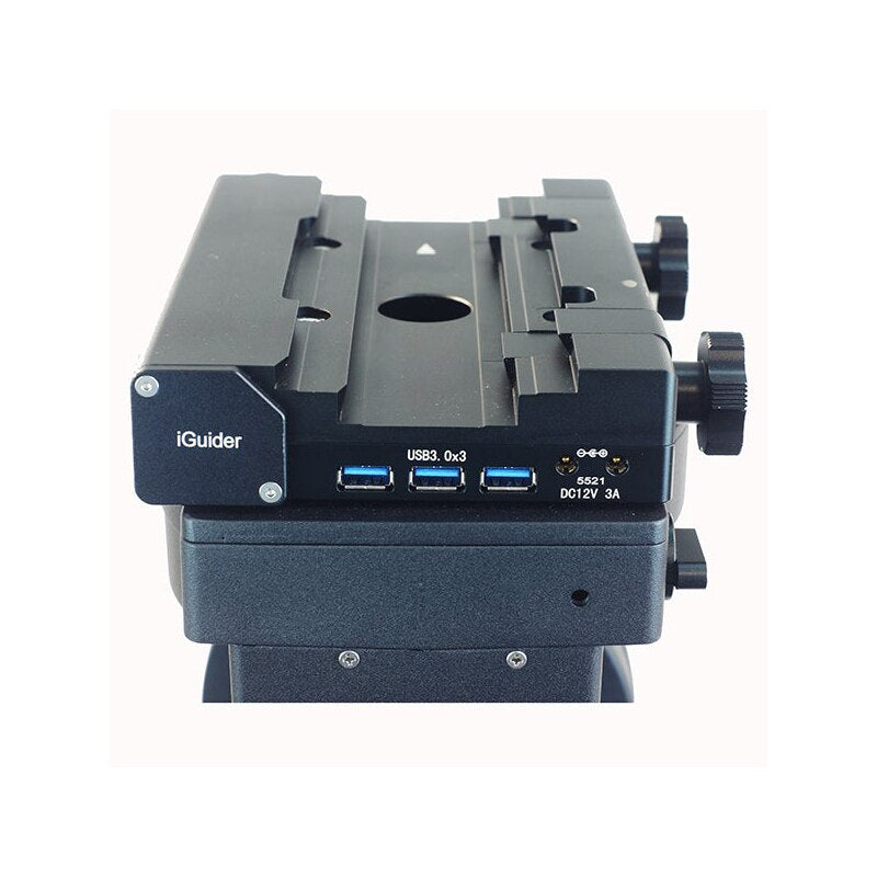 iOptron CEM70 Center Balanced GoTo EQ Mount Head w/ iPolar, iGuider & Case