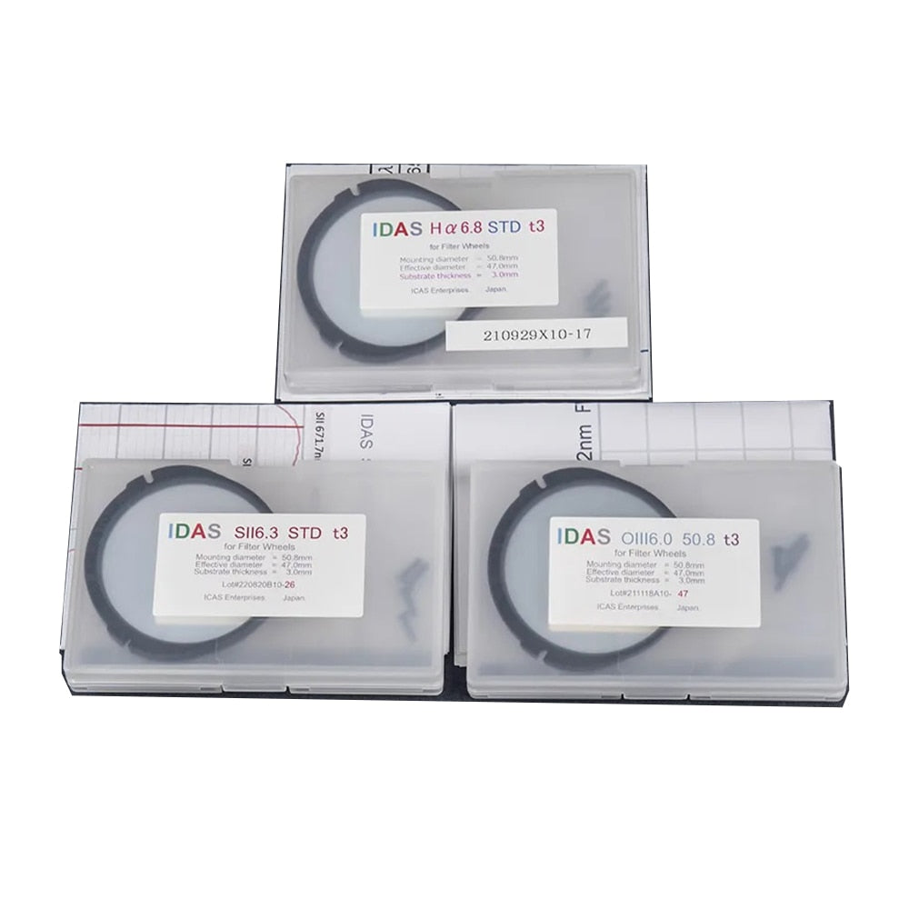 IDAS 50.8mm Narrowband H-alpha 6.8nm/SII 6.3nm/OIII 6.0nm Filter Set