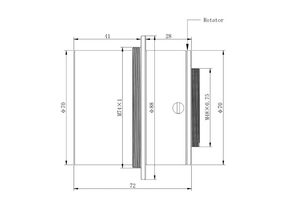 Sharpstar Focal Reducer for 76EDPH