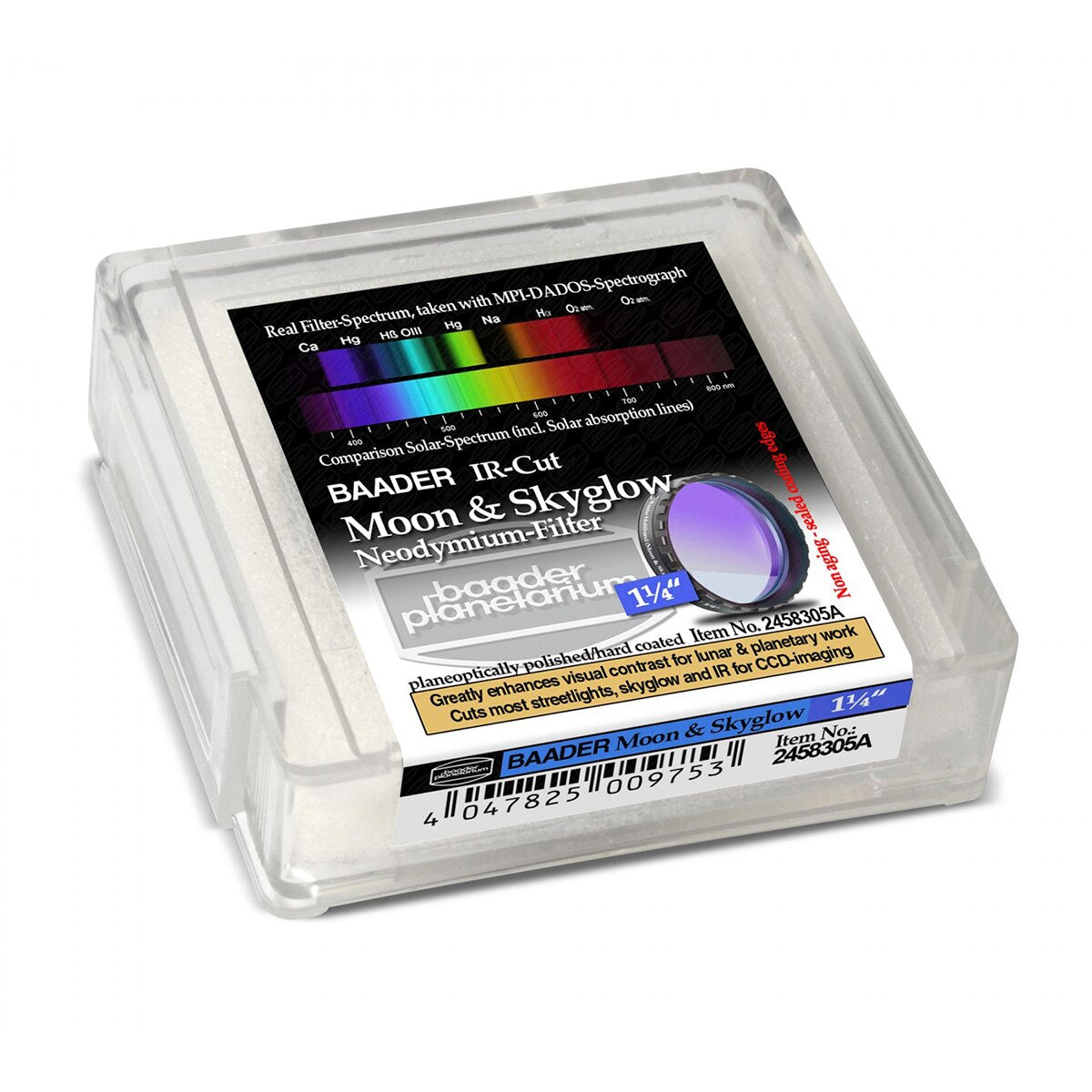 Baader Moon & Skyglow Neodymium Filter Box