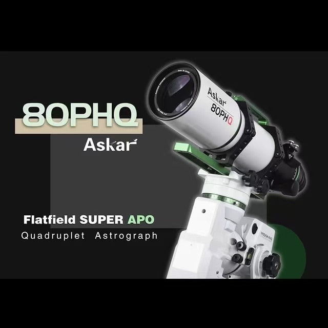 Askar 80PHQ 80mm /f7.5 Quadruplet Flat Field Super APO