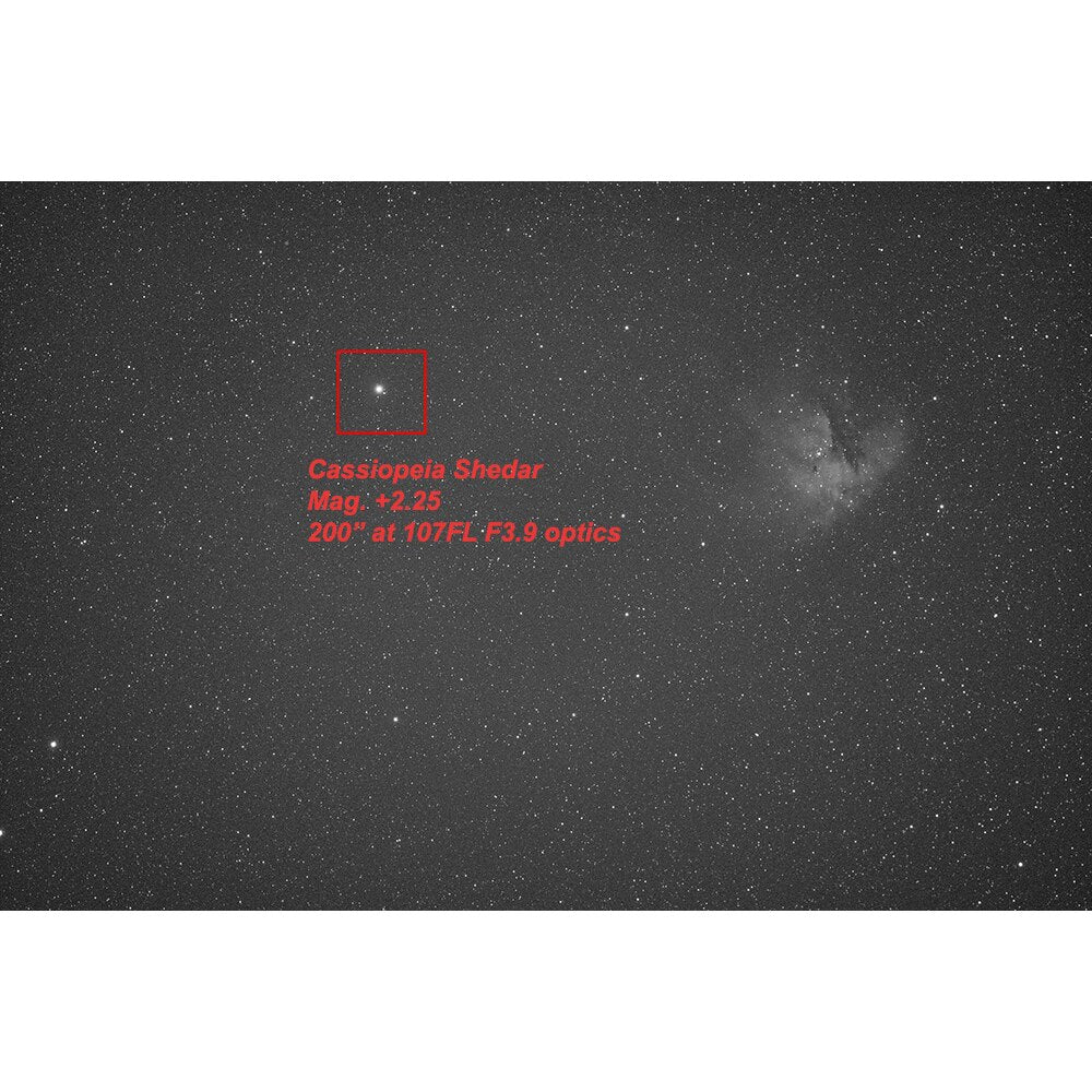 IDAS 50.8mm Narrowband Ha 6.8nm Filter Class STD (3.0mm) Suitable from F3.6 and above Example Photo