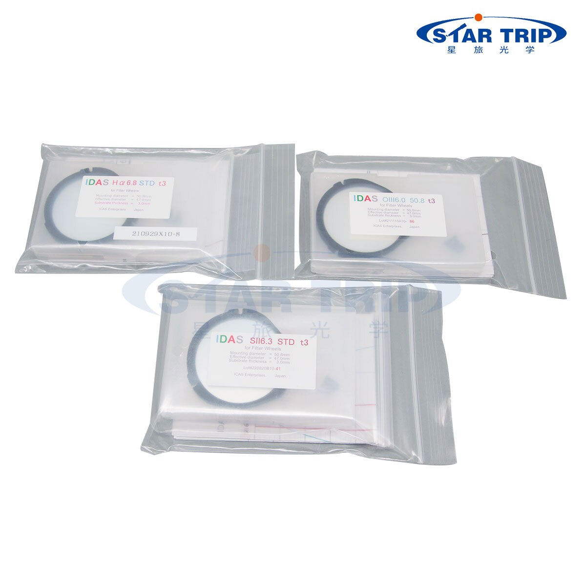 IDAS 50.8mm Narrowband H-alpha 6.8nm/SII 6.3nm/OIII 6.0nm Filter Set