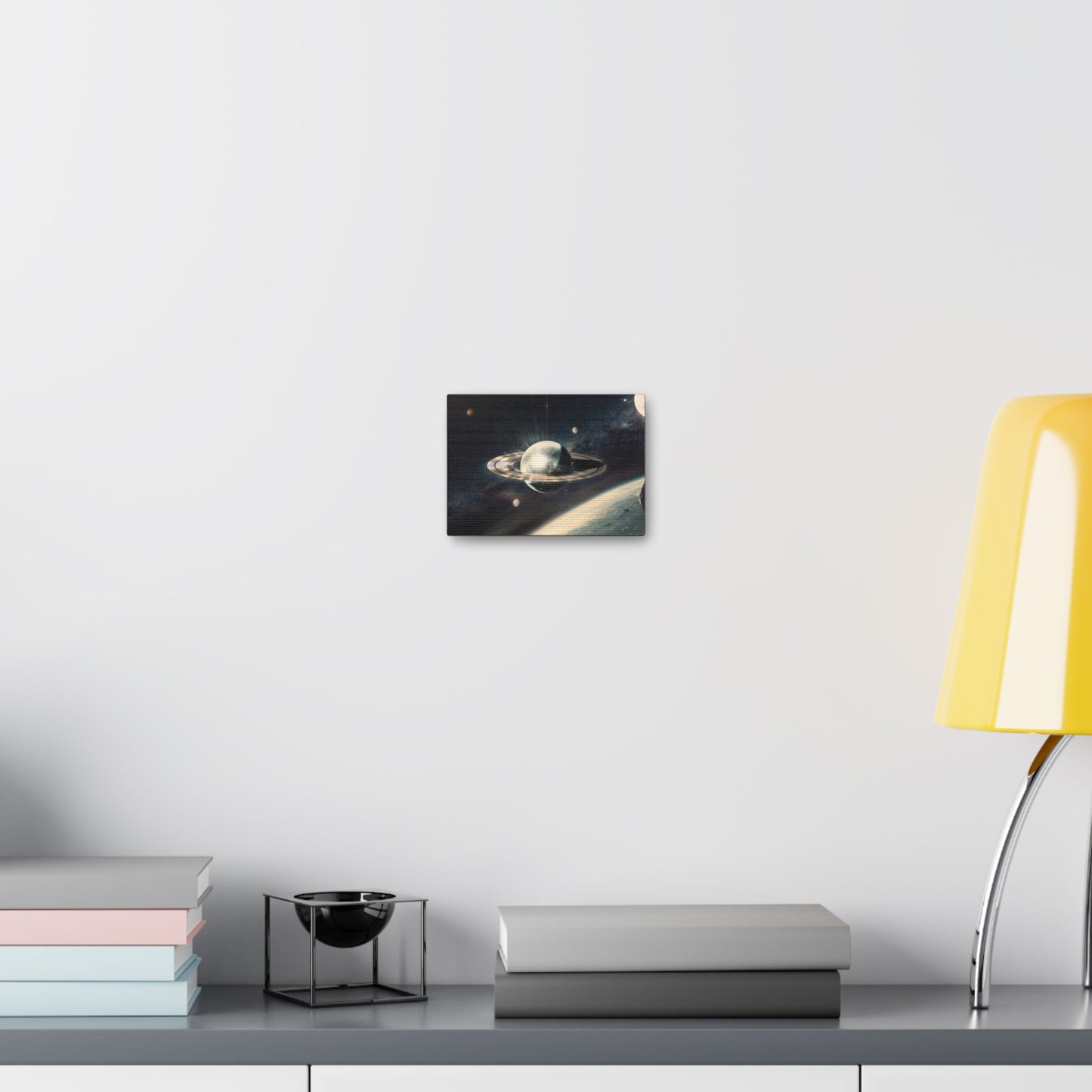 Disco Saturn Canvas