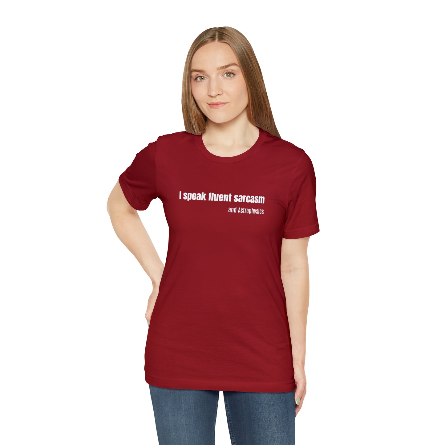 Funny Space Shirt - I Speak Sarcasm