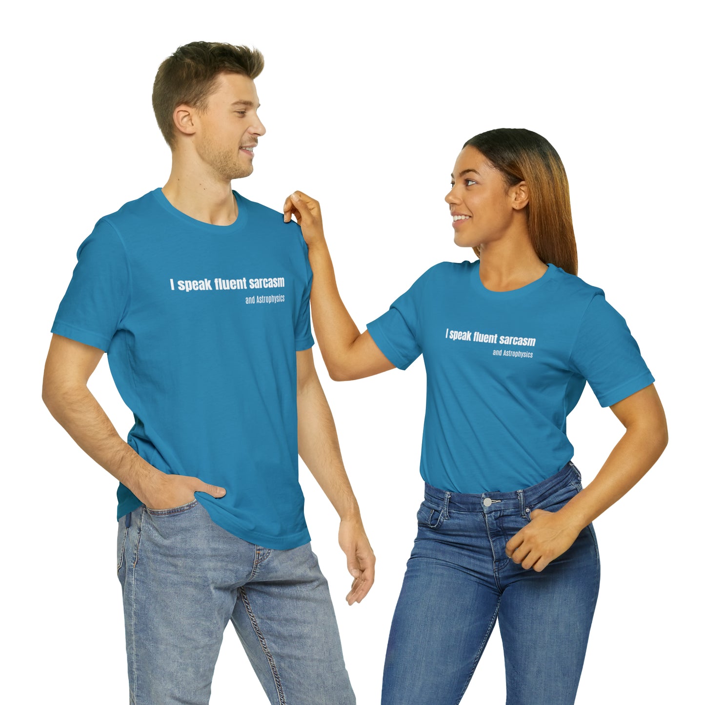 Funny Space Shirt - I Speak Sarcasm