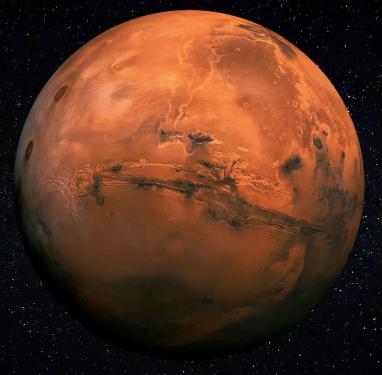 How did Mars get its name and what does it mean