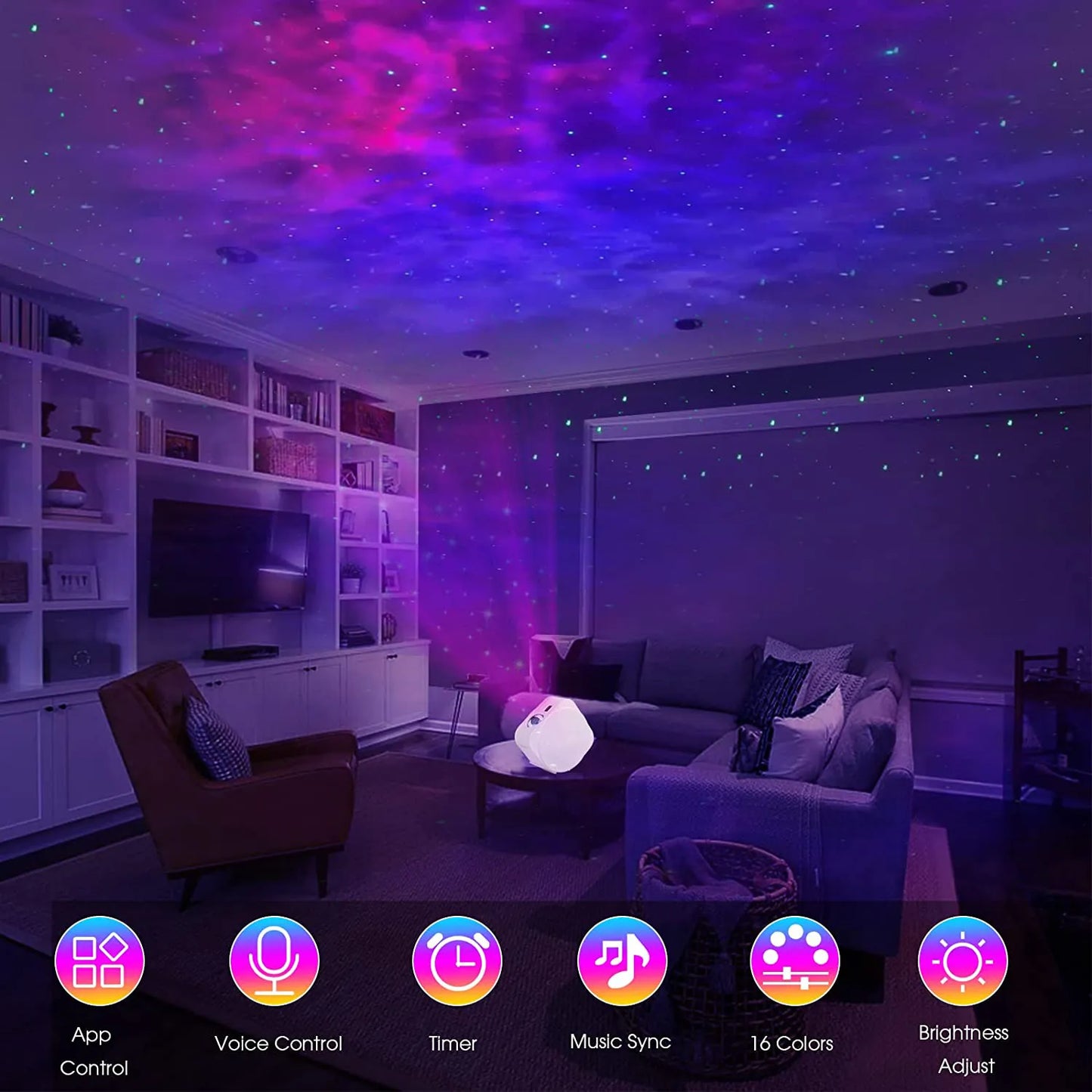 Universe Projector Night Light Lamp for Bedroom