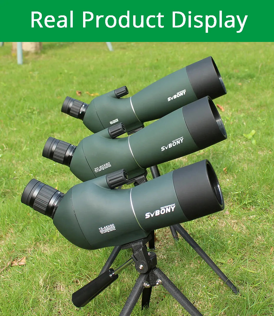 Svbony 25-75x70 Spotting Scope SV28   Display Review