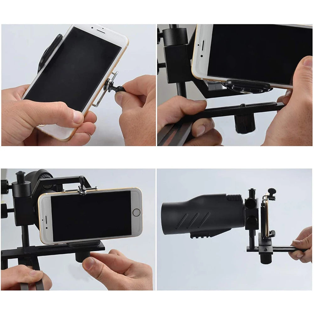 Multi-use Photography Adapter for Telescope / Binocular - Connect Camera or Smartphone