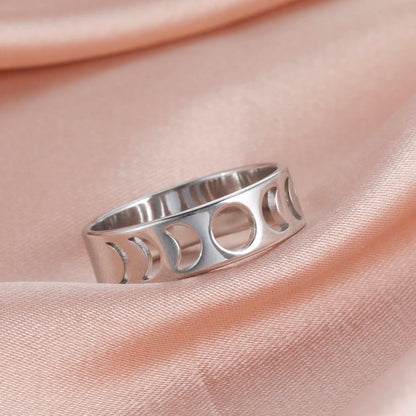 Women Moon Phase Ring  Sale
