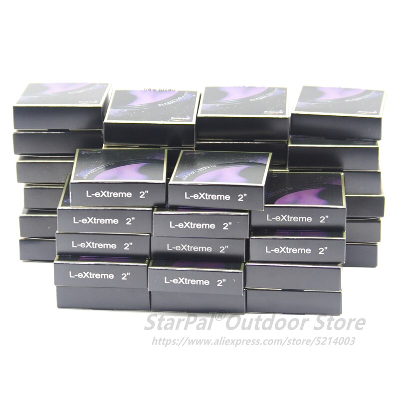 Optolong 1.25" L-Extreme Dual Band 7nm Ha/OIII Light Pollution Filter boxes