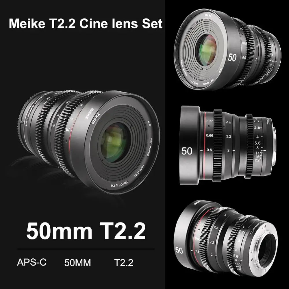 Meike T2.2 Lens for Sony Fujifilm 