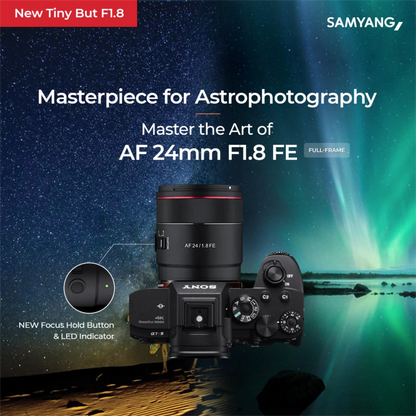 Samyang AF 24mm F1.8 Astrophotography Lens for Sony FE