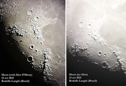 Svbony Moon Filter moon example