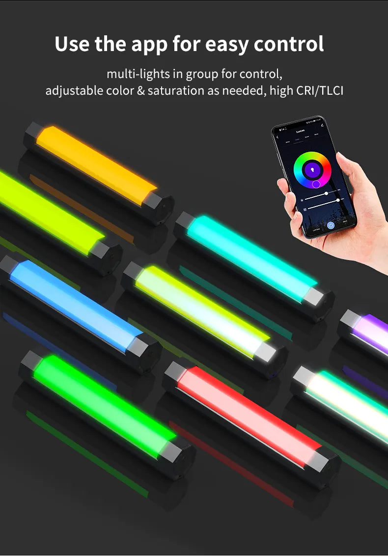 Luxceo P200 Led RGB Light app