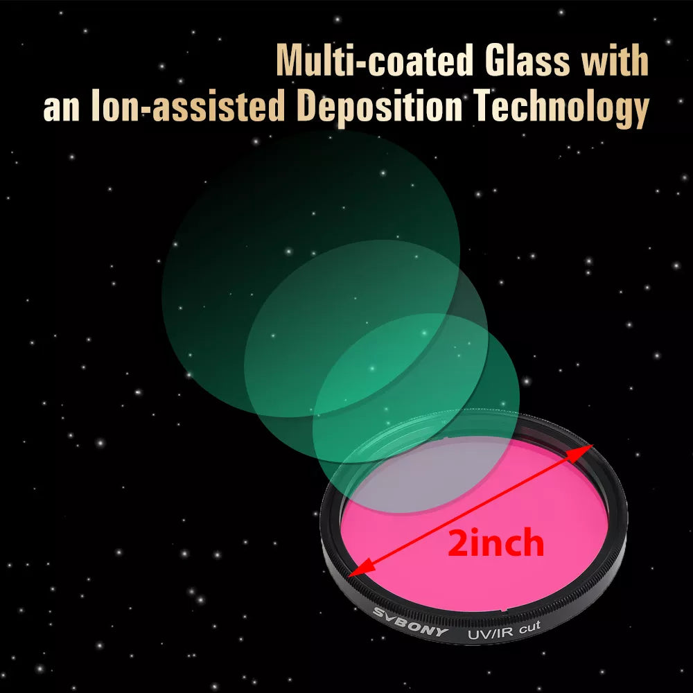 Svbony UV/IR Cut Filter glass multi coated