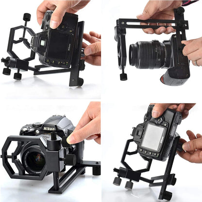 Multi-use Photography Adapter for Telescope / Binocular - Connect Camera or Smartphone