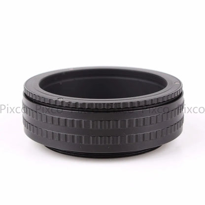 M65 to M65 Mount Lens Adjustable Focusing Helicoid Macro Tube Adapter - 25mm to 55mm