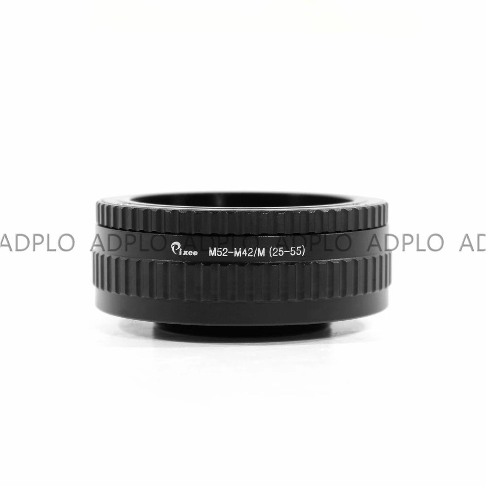 M52 to M42 Helicoid Adapter Macro Extension Tube 25mm - 55mm