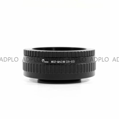 M52 to M42 Helicoid Adapter Macro Extension Tube 25mm - 55mm