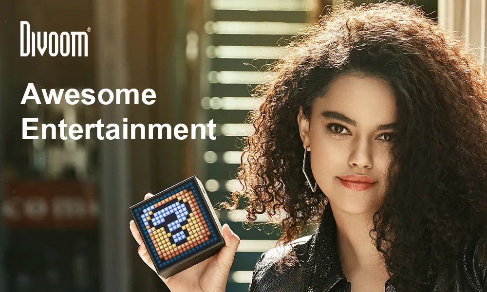 Divoom Timebox-Evo Pixel Art Smart Bluetooth Speaker