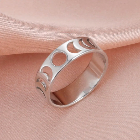 Women Moon Phase Ring for Sale