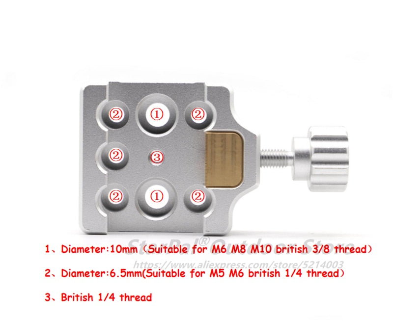 Universal Dovetail Groove