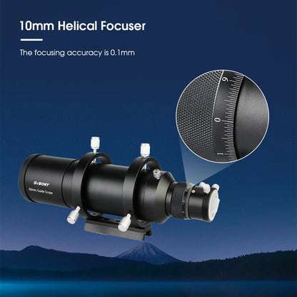 Svbony SV106 50mm Guide Scope 60mm helical focuser