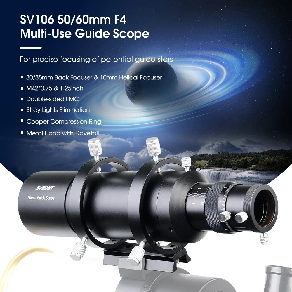 Svbony SV106 50mm Guide Scope 60mm