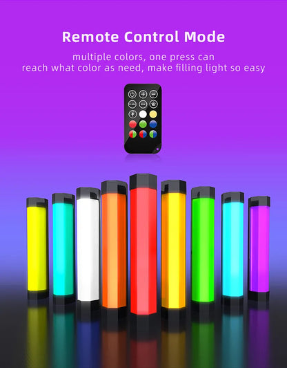 Luxceo P200 Led RGB Light Wand iphone android app application