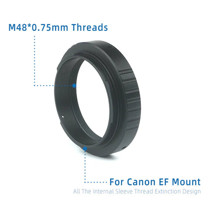 M48 To EF T-Ring Adapter for Canon DSLR Camera EF Mount